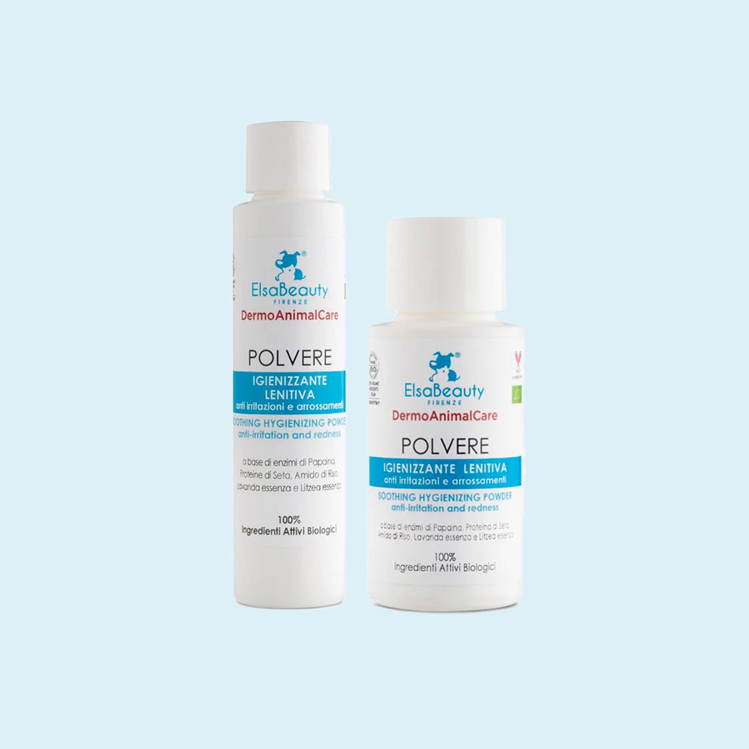 Elsabeauty Prodotti per la cura della pelle degli animali cani e gatti. Dermatite cani e gatti