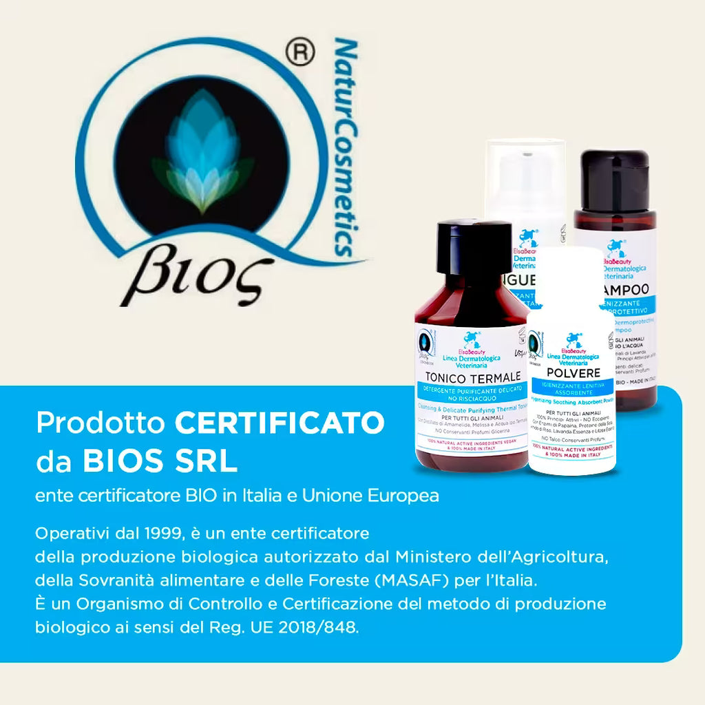 KIT DERMATITE CANE E GATTO - Prodotto certificato BIOS srl