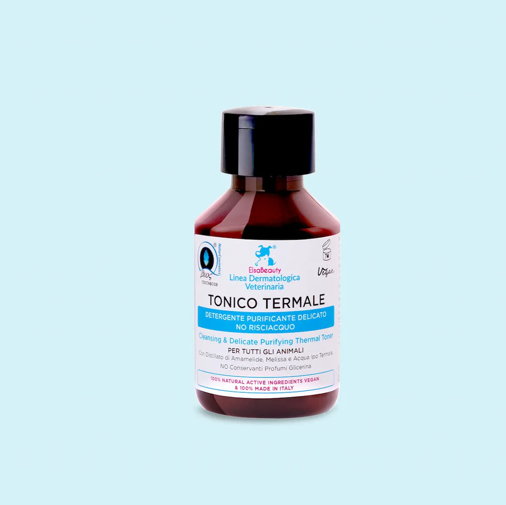 TONICO TERMALE Detergente Purificante Delicato - ElsaBeauty prodotti per cane e gatto